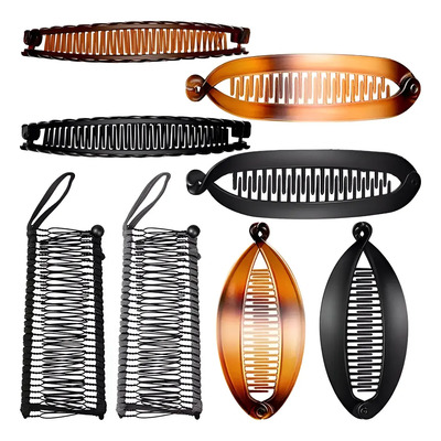 Peineta Clásica Banana Hair Clips Para Mujeres Y Niñas 8pcs | Meses sin interés