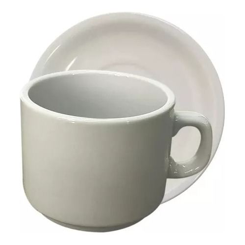 X 6 Pocillo Cafe Germer Iguazu Con Plato Taza Bar Porcelana