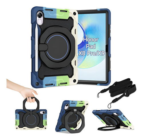 Funda Para Honor Pad X8 Pro X9 11.5 Pulgada Uso Rudo Correa