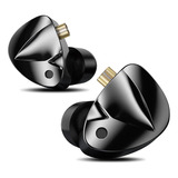 Auriculares In Ear Kz D-fi Con Micrófono Color Negro Sin Switch