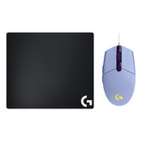 Bundle Logitech G Mouse G203 Lila + G440 Mousepad