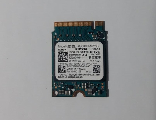 Kioxia Ssd Interna, Unidad De Estado Sólido M.2(2230, 256gb)