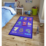 Alfombra Infantil Rayuela 67x120 Cm Kreatex