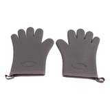 Guantes Silicona Resistente Al Calor Antideslizante (par)