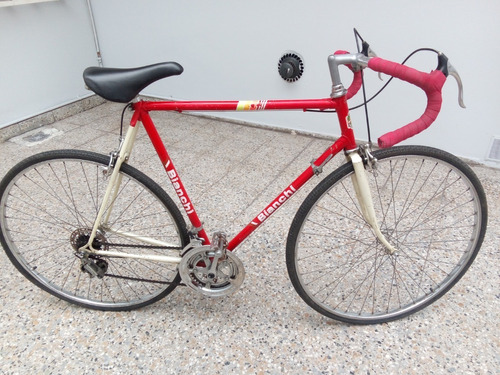 Bicicleta Bianchi Italiana Rod.28 Hombre. Impecable! 10 Vel.