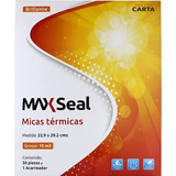 Micas Térmicas Max Seal 10 Mil Carta 22.9x29.2 (50 Pz)