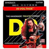 Cuerdas Guitarra Eléctrica Med 10/46 Dimebag D Dr Dbg-10 +