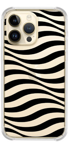 Capinha Compativel Modelos iPhone Zebra Onda 0188