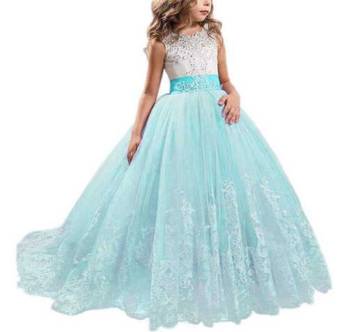 Vestido De Princesa De Niña Para Boda Y Cumpleaños