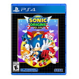 Jogo Sonic Origins Plus Ps4 Midia Fisica
