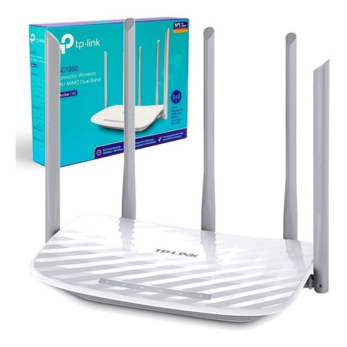 Router Inalambrico Wifi Ac1350 Dual Band Tp-link Archer C60