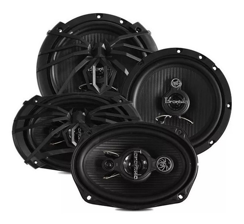 Paquete 4 Bocinas 2 De 6.5  Y 2 De 6x9   Soundstream