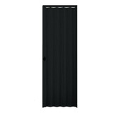 Porta Sanfonada Interna Plasbil Pvc Relevo Preto, 210 X 80cm