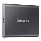 Samsung T7 Portable Ssd 500gb Titan Gray Hasta 1050mbs Usb 3