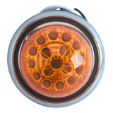 Luz Auxiliar Defensa P&n Freightliner Columbia 17 Led Ambar