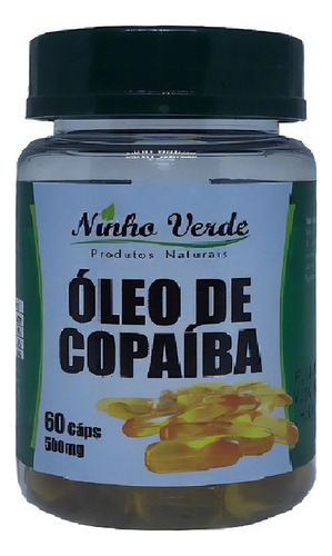 Oleo De Copaiba   60 Capsulas