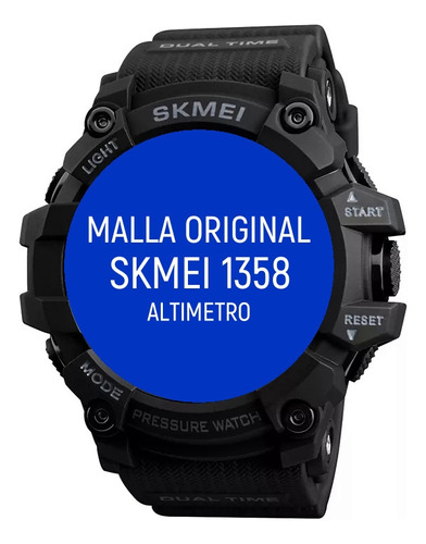 Malla Reposición Original Para Reloj Skmei Modelo 1358 