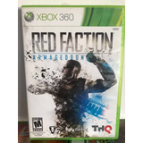 Red Faction Armagedon Para Xbox 360 Original Segunda Mano