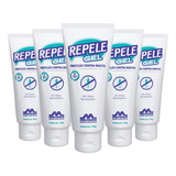 Kit Com 5 Un Repelente Repele Gel Mavaro Contra Insetos 100g