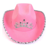 Gorra De Béisbol Infantil Sombrero De Vaquero Rosa Skeleteen