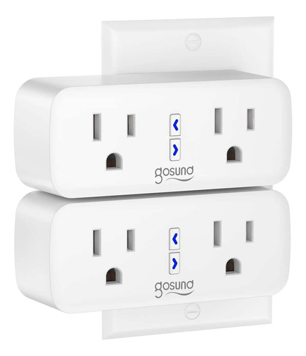 Enchufe Inteligente Wifi Gosund X 4 Alexa Y Google Assistant