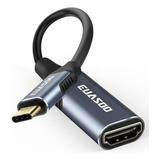 Adaptador Usb C A Hdmi 4k Compatible Con Tabletas, Laptops Y