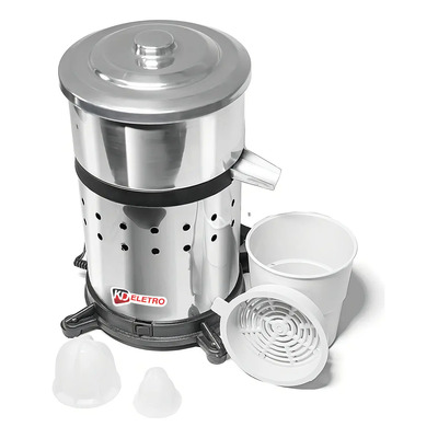 Extrator Espremedor De Sucos Laranja Inox 500w Profissional Cor Prateado Frequência 60hz | Parcelamento sem juros