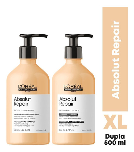  Kit Reparación Profunda 500ml L'oréal Pro