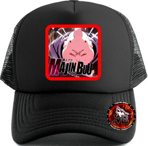 Gorra Dragon Ball Z Majin Buu Trucker (gorrasvienebien)