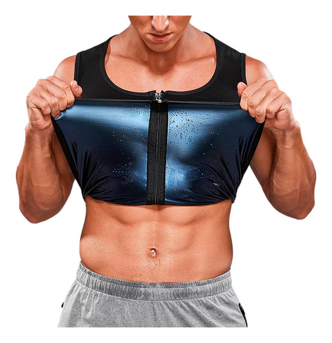 Traje De Sauna Para Hombre Camiseta De Sudor Gimnasio