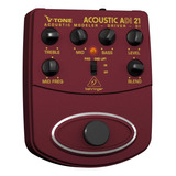 Pedal Efecto Guitarra Behringer Adi21 Preamp De Acustica