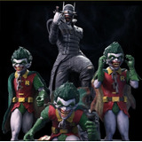 Batman Que Ri Com Robins - Arquivo Stl - Impressora 3d