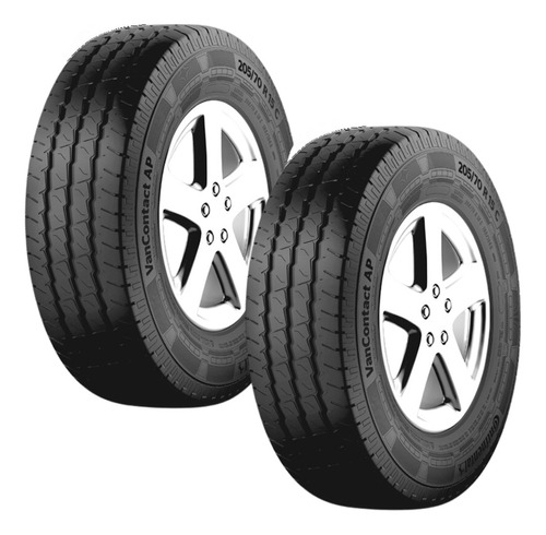 Llanta 195/70r15 Continental Vancontact Ap 104/102r Índice De Velocidad R