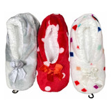 Pantuflas Con Chiporro Pack X 3 Pares Antideslizantes