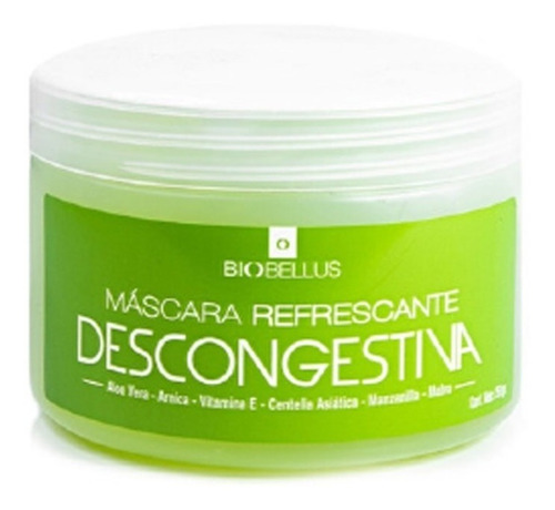 Máscara Refrescante Descongestiva 250ml  Biobellus