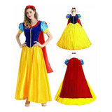 Mujeres Para Snow White Princess De Vestido Cosplay Disfraz