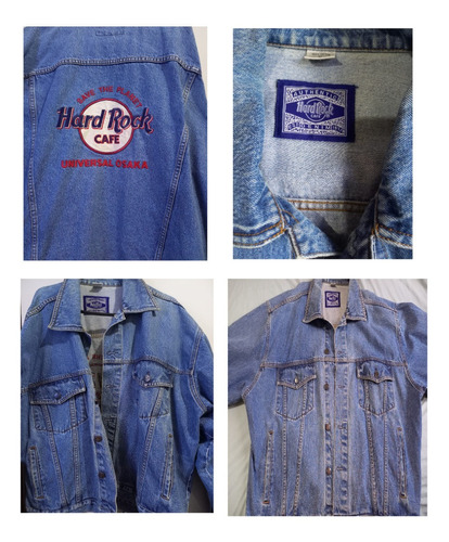 Jaqueta Jeans Hard Rock Cafe Original Osaka Anos 90