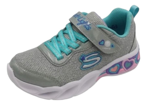 Tenis Skechers Lights Sweetheart Para Niña 302304l