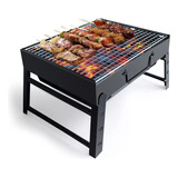 Set Asado Parrilla Kit Asador Portátil Asador Ahumador