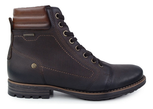 Bota Masculina Pegada Coturno Flother Oil Marrom Café 1807