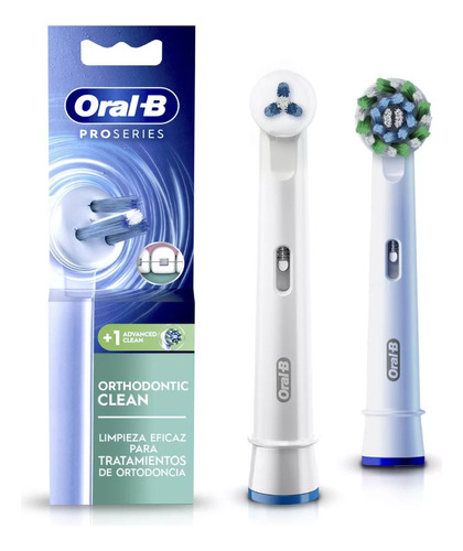Cabezales De Cepillo Electrico Oral B Orthodontic Clean X2ud
