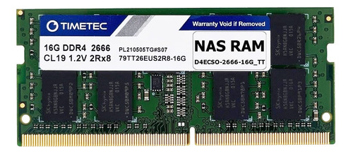 Timetec Ddr4-2666 Reemplazo De 16 Gb Para Synology D4ecso-26