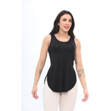 Blusa Regata Tapa Bumbum Long Academia Fitness