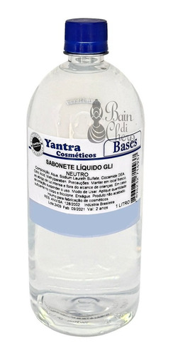 Base Para Sabonete Liquido Neutro 1x1 - 1 Litro         