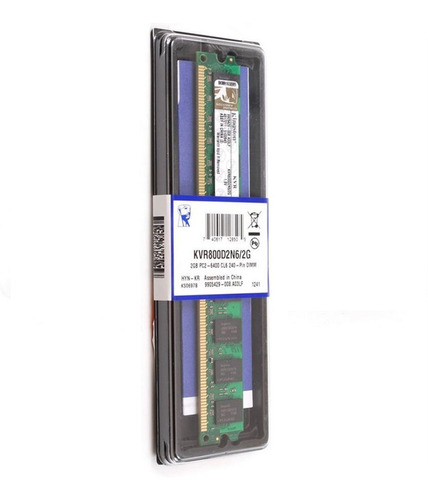 Memoria Ram Kingston 2gb Ddr2 800mhz Pc2-6400 Nueva Sellada