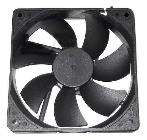 3 Ventiladores Con Rejilla De 12x12x2,5cm De 12v