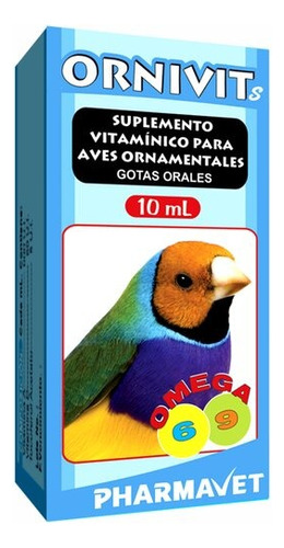 Ornivit Suplemento Multivitamínico Aves Ornamentales 10ml