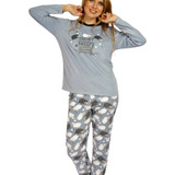 Pijama Polar Para Mujer Super Calientita Pantalon Y Blusa 