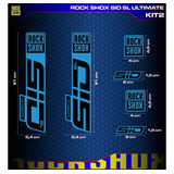 Rockshox Ultimate-2 Sticker Para Horquilla De Bici Downhill
