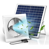 Ventilador Con Energía Solar, Panel Solar Impermeable Ip65 D